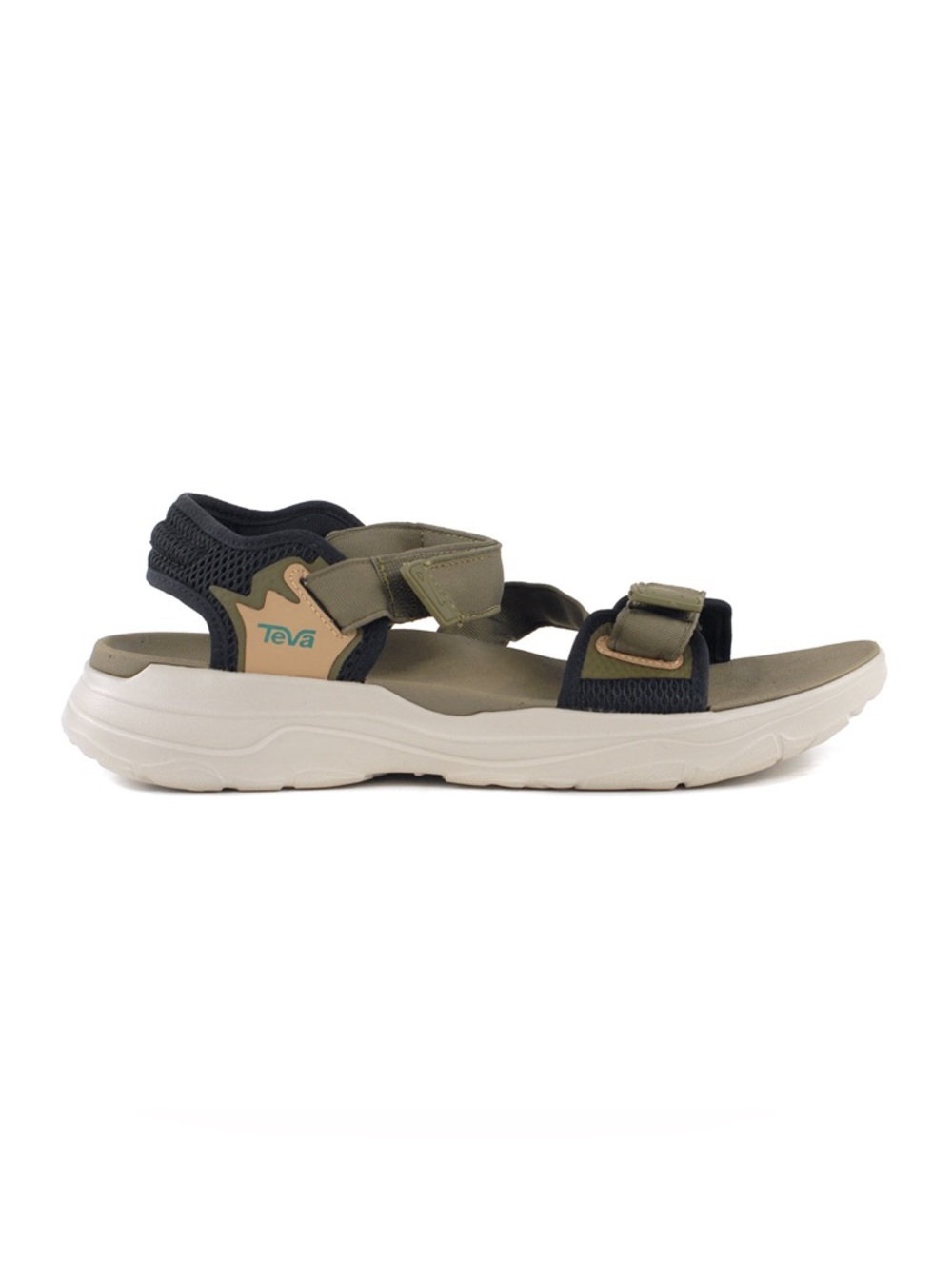 Teva mens Olive, Black & Tan Outdoor Sport Sandals